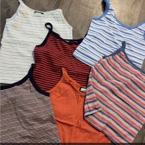 Striped VINTAGE tanks